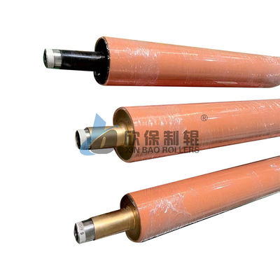 ทนทานการสวมและการสื่อสารแบบเรียบร้อยของเครื่องเคลือบยางม้วนและสมดุลของอาหารแกนแกน