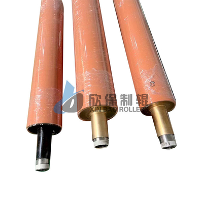 เครื่องเคลือบม้วนยางสําหรับการขนส่งและการให้อาหารแบบเรียบร้อย